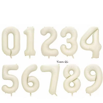 Tullumbace dekorative me numra (1-10)