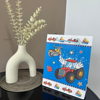 Cantë paketimi për djem me Traktor