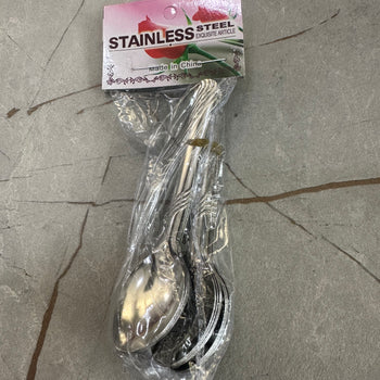 Set lugë për ëmbëlsira, 6 copë