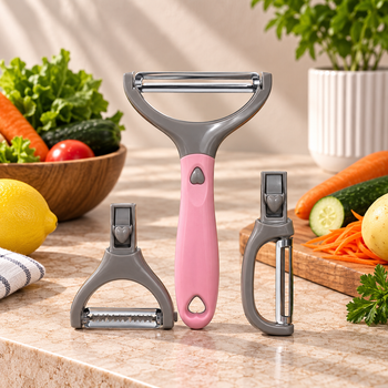 Set 3 qëruese për fruta dhe perime