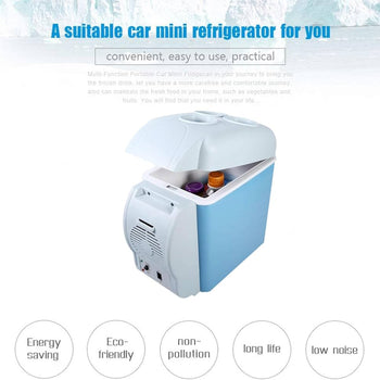 Mini Frigorifer Portativ 12V për makinë