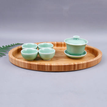 Set me 3 tabaka druri rrethore e cekët