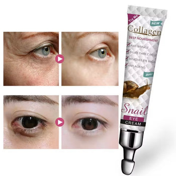 Snail Eye Cream me kolagjen, kujdes intensiv për zonën e syve