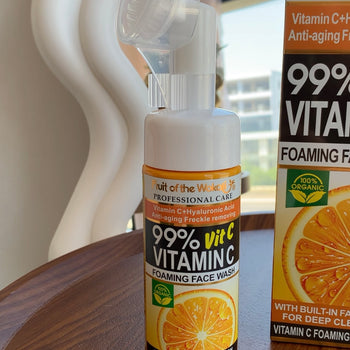Larës fytyre në formë shkume me Vit C