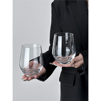 Set me 6 gota uji transparente për evente, material qelqi