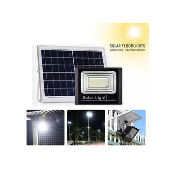 Dritë Flood Light me panel diellor  me pult me wifi