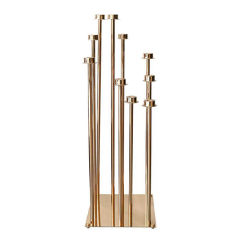 Mbajtëse qirinjsh metalike për evente