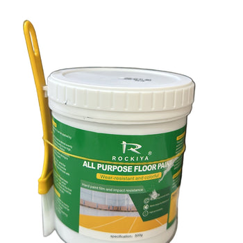 Bojë akrilike për dysheme, me furcë