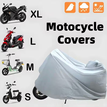 Mbulesë plastike për motoçikletë (3 përmasa)