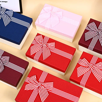 Set me 3 kuti paketimi me fjongo me vija