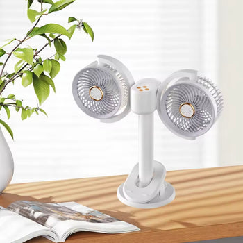 Ventilator dopio tavoline me dy koka.
