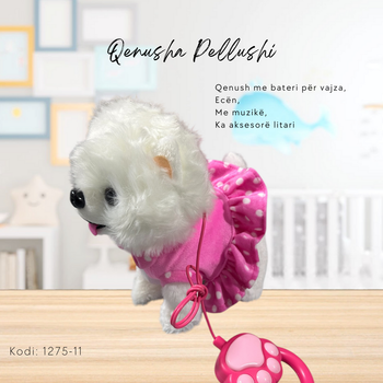 Qenush pelushi me muzikë