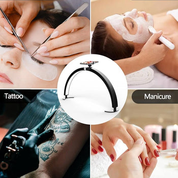 Dritë në formë harku për tu vendosur sipër tavolinës së thonjve