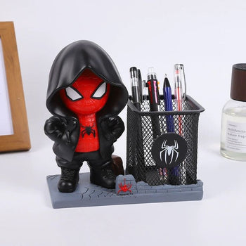 Mbajtëse stilolapsash dekorative me figurë superheroi – Spider Design