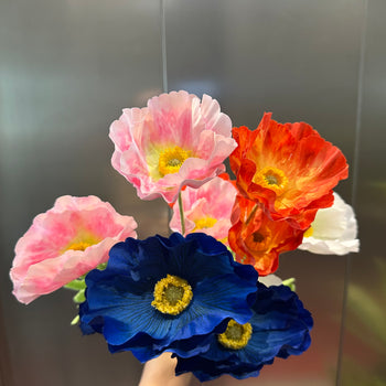 Lule artificiale “Poppy” dekorative