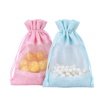 Konfetë në formë tyli për bizhuteri, qerasje, në formë thesi, 10*14 cm