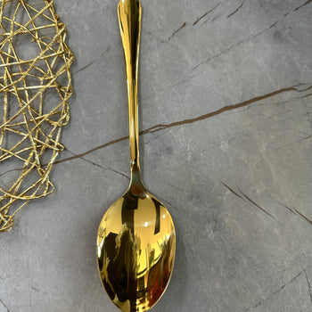Lugë servirje, gold
