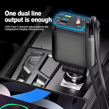 Karikues makine 4-në-1 120W me USB dhe Type-C