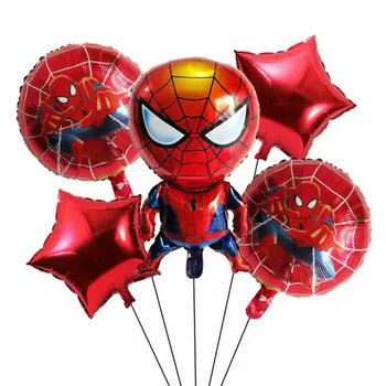 Set tullumbaca me personazhin Spider Man, 5 cope