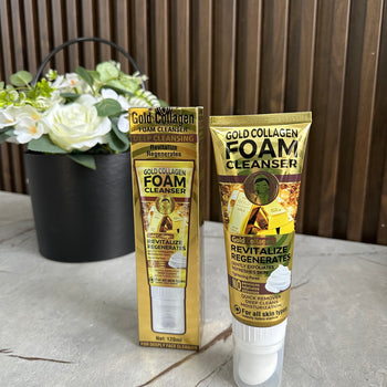 Gold Collagen Foam Cleanser, pastrim i thellë dhe rigjenerim i lëkurës