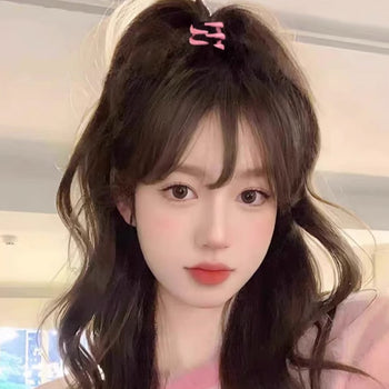 Set me 12 kapëse flokësh ngjyra ngjyra