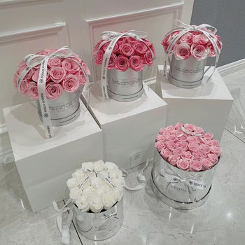 Kuti paketimi The Rosemadam Best Wishis, set 2 copë, me shkëlqim