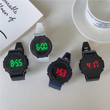 Orë dore sportive digjitale, unisex