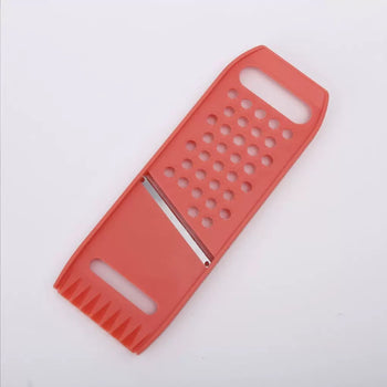 Rende & prerëse plastike për perime, 2-në-1