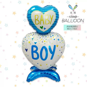 Balonë dekorative “Baby Boy” në formë zemre
