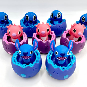 Lodër në formë veze me Stitch