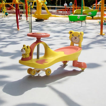 Twist Car për fëmijë me arush