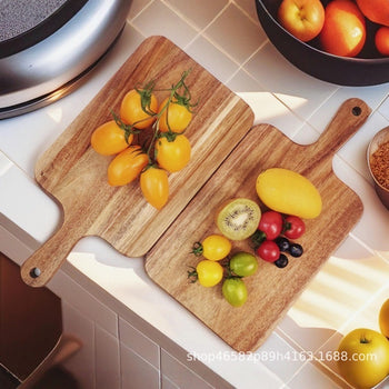 Pjatancë druri për antipasta forma drejtkëndore