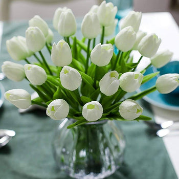 Tufë me tulipana artificial (8 copë)