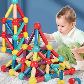 Set Shkopinj Magnetikë Edukativë, 42 Copë