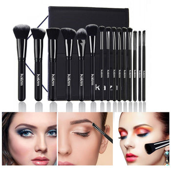 Set me çantë e furça make up-i për të gjithë fytyrën Kaizm