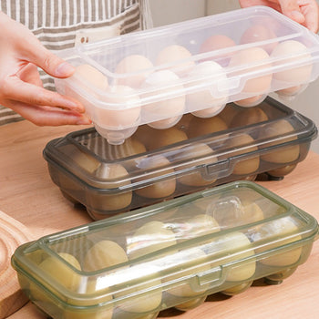 Mbajtëse vezësh transparente me kapak 10 hapësira