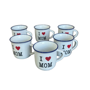 Filxhan i vogël “ I love Mom” prej metali