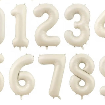 Tullumbace foli mat në formë numri