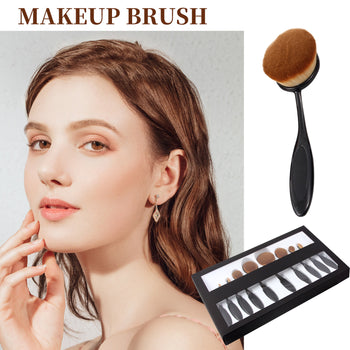 Set me furça për të gjithë make up-in e fytyrës