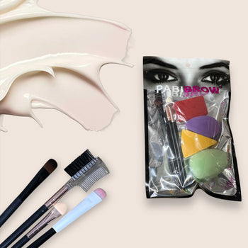 Set me furça dhe sfungjerë për make up 520