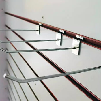 Grepa metalikë për ekspozim produktesh,të fortë dhe rezistentë për përdorim praktik 15 cm