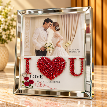 Kornizë fotografie “I ❤️ U”