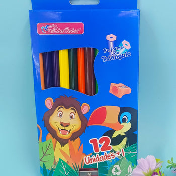 Lapsa me ngjyrë, set 12 copë