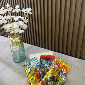 Pako suprizë me karta Dragon Ball për fëmijë, modele të ndryshme