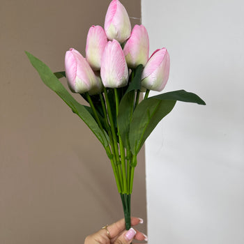 Degë tulipanësh artificialë dekorativë