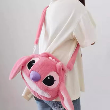 Çantë me Stitch me doreza dore dhe rrip