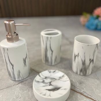 Set qeramike me aksesore tualeti x4