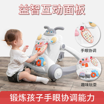 Rrethore për fëmijë e palosshme multifunksionale me lepur