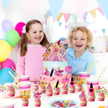 Cake topper me personazhe të ndryshme: Barbie, superheronj, Frozen