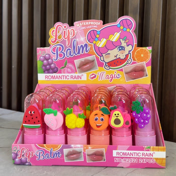 Lip balm me fruta të ndryshme